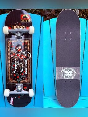 REAL Skateboards Ishod Wair Deluxe Basalt “Cerebrus” Complete Skateboard - 8.38”